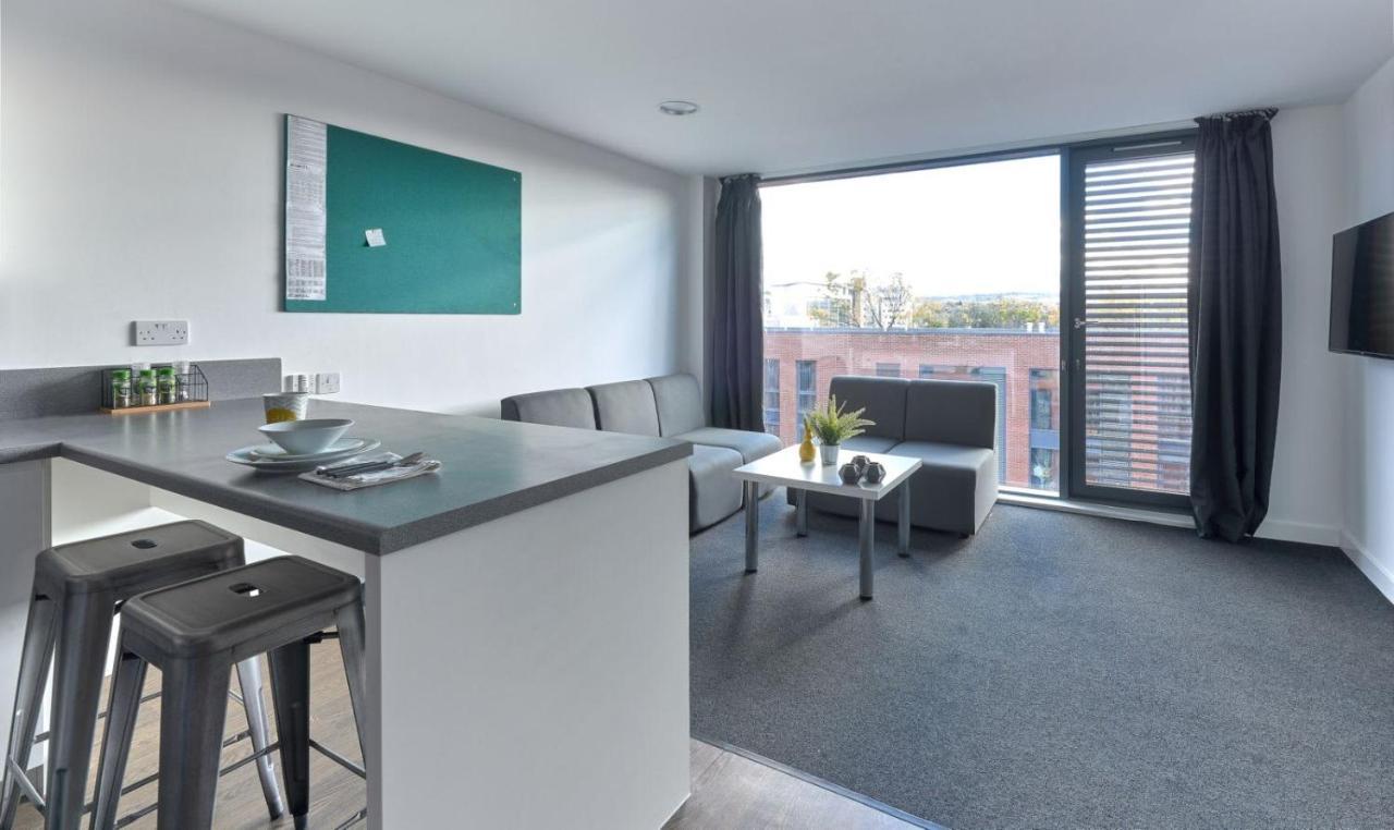 Ensuite Bedrooms With Shared Kitchen At The Elements Located In Sheffield For Students Only Luaran gambar